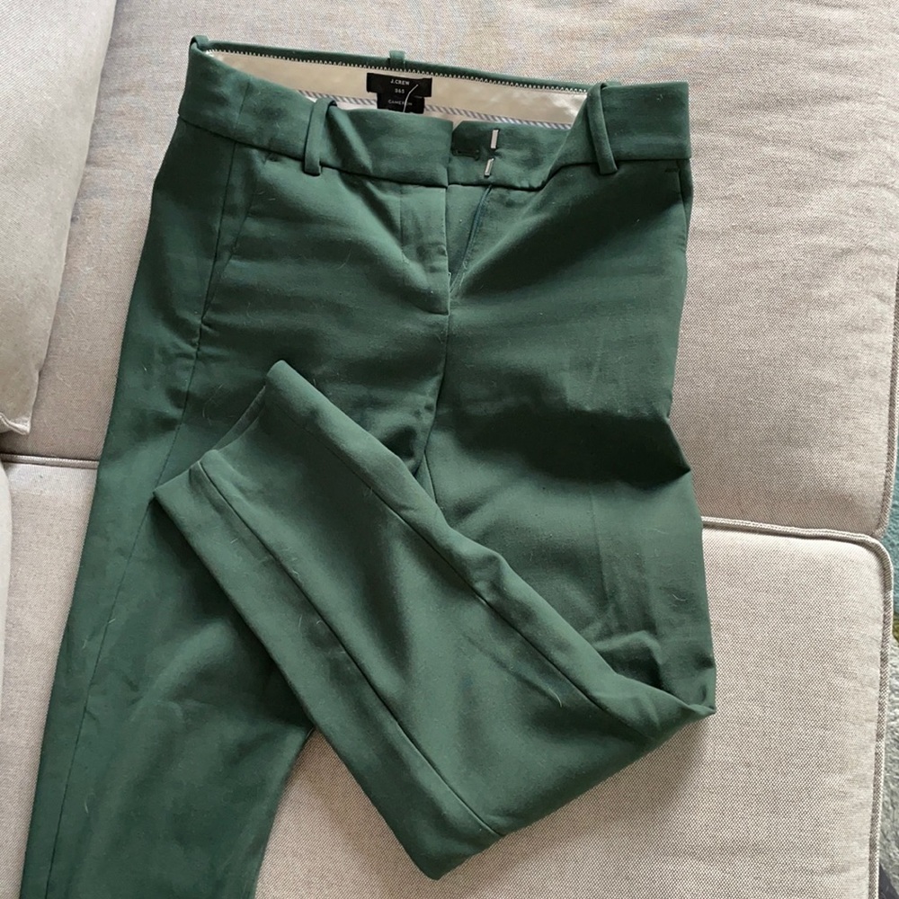Green j. Crew Cameron pants
